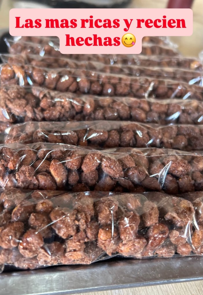 Garrapiñadas de maní